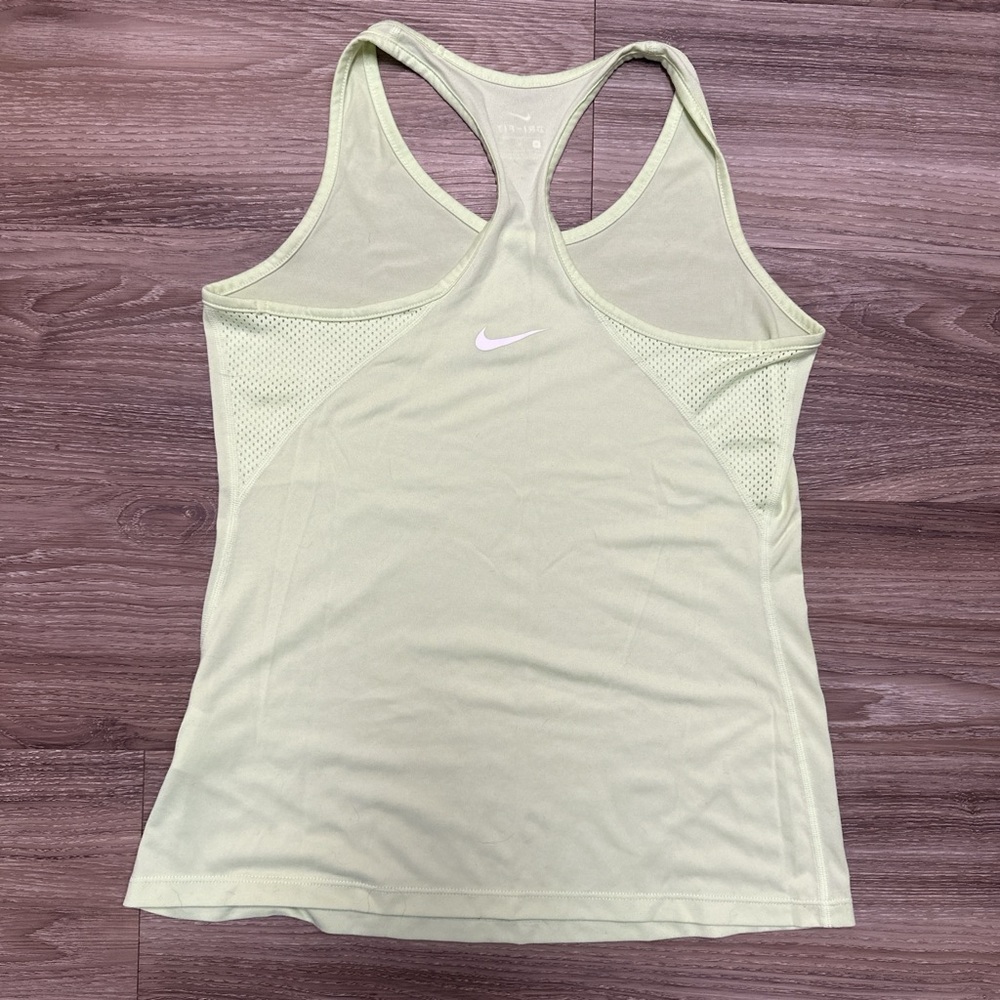 Nike Women's Mesh Dri-Fit Mint Green Racerback Tank Top